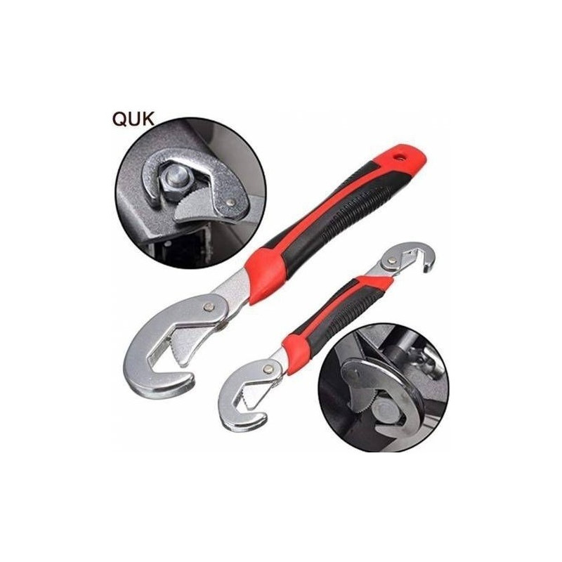İstoç Toptan  Çok Amaçlı Nano Grip Kurbağacık Akıllı Ingiliz Anahtarı Set 2li