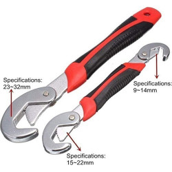 İstoç Toptan  Çok Amaçlı Nano Grip Kurbağacık Akıllı Ingiliz Anahtarı Set 2li